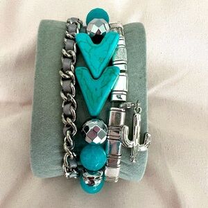 South West Silver Erimish Bracelet 🩶